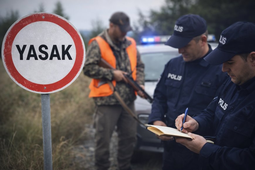 Polisiye olaylar… Kanunsuz avlanan yedi kişiye para cezası kesildi