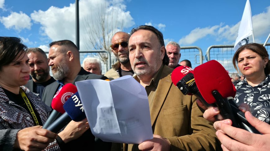 Atan: “Hükümeti ve aldığı grev yasağını tanımıyoruz”