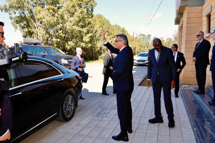 Cumhurbaşkanı Erhürman ile Rum Lider Hristodulidis'in görüşmesi başladı