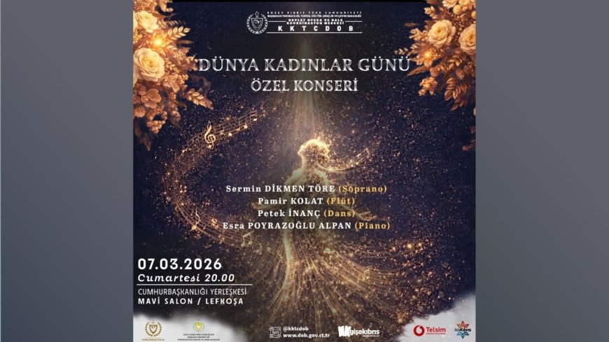 KKTCDOB’dan Dünya Kadınlar Günü’ne özel konser