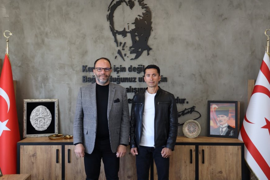 Sadıkoğlu, milli atlet Tazegül ile görüştü