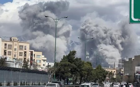 İran’ın başkenti Tahran’da art arda patlamalar meydana geldi