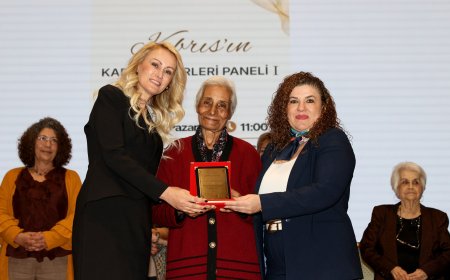 Nilden Bektaş Erhürman, Kıbrıs’ın Kadın Değerleri Paneli’ne katıldı