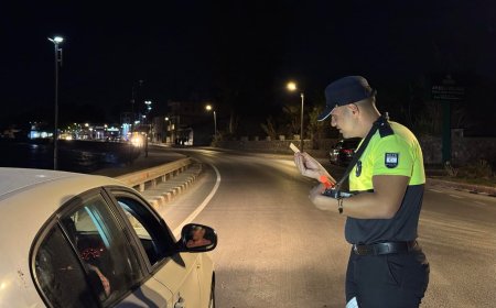 Denetimlerde 3 bin 40 sürücü kontrol edildi; 1 sürücü tutuklandı