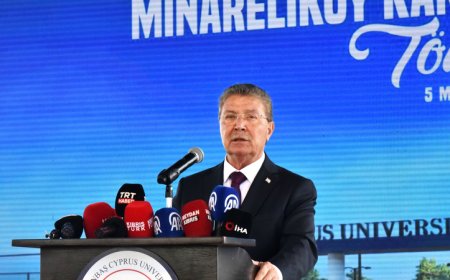 Üstel, Altınbaş Kıbrıs Üniversitesi temel atma töreninde konuştu… “Yükseköğretim KKTC’nin stratejik kalkınma alanlarından biri”