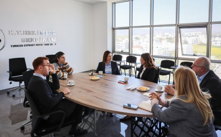 CTP Heyeti Tıp-İş’i ziyaret etti: Sağlıkta biriken sorunlar masaya yatırıldı