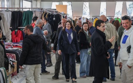 CTP heyeti İskele’de kapalı pazar yerini ve bölge esnafını ziyaret etti