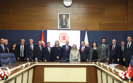 Cumhuriyet Meclisi Dostluk Grubu'ndan TBMM AB Uyum Komisyonu'na ziyaret