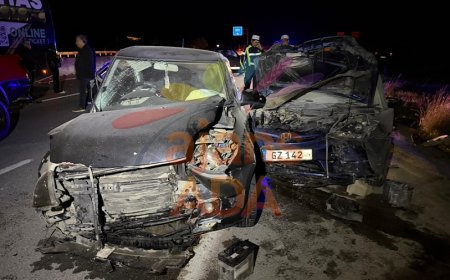 Lefkoşa’da kaza: İki sürücü ağır yaralandı