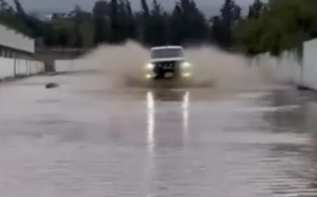 Lefke’de son durum: Barajdaki su seviyesi yükseldi, su baskını yaşandı, maç ertelendi