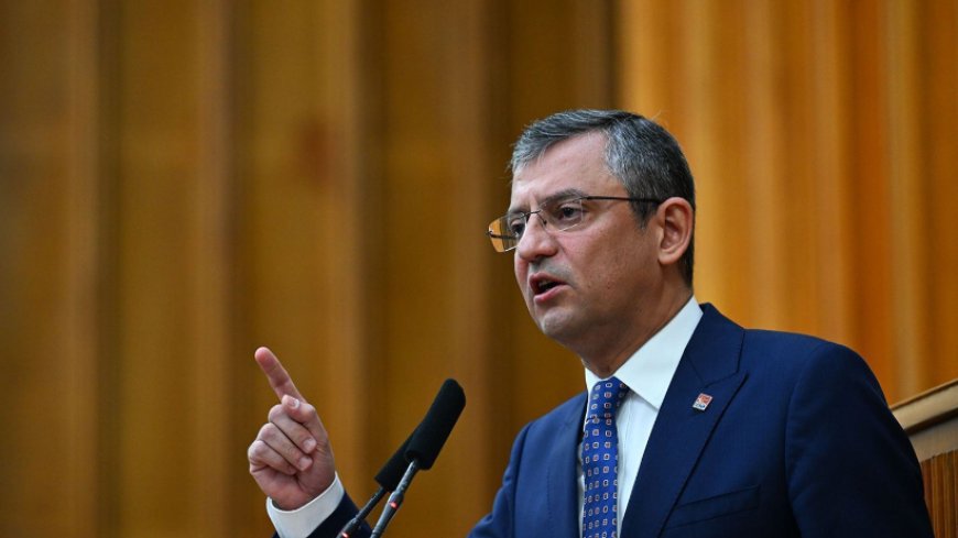 CHP Genel Başkanı Özgür Özel hakkında soruşturma başlatıldı