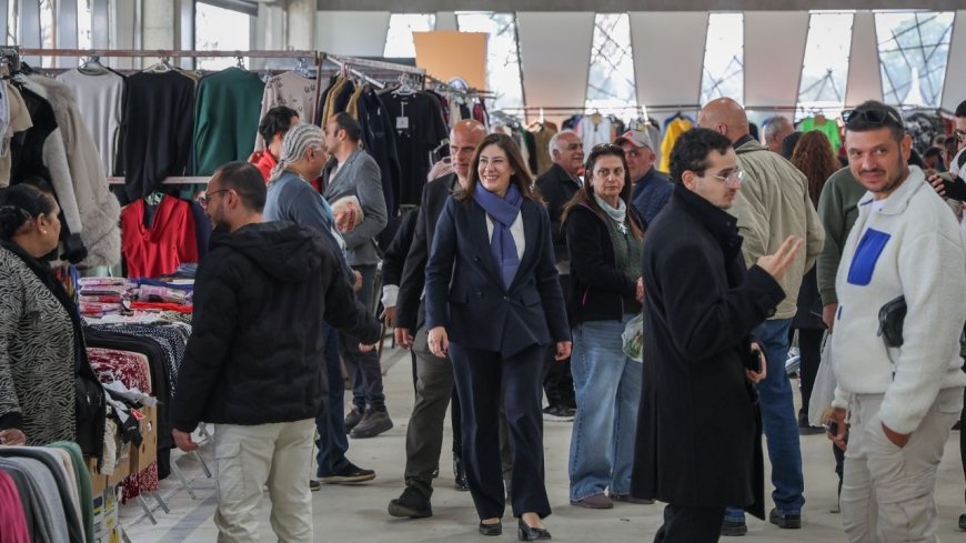CTP heyeti İskele’de kapalı pazar yerini ve bölge esnafını ziyaret etti