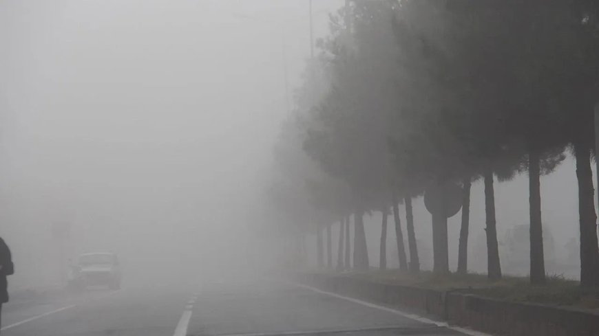 Alevkayası Bölgesi’nde Yoğun Sis Uyarısı